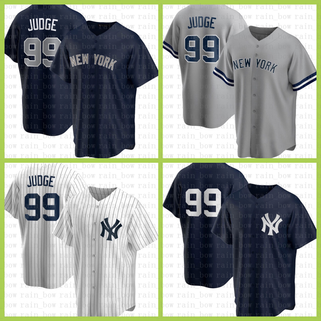 

New Custom York Baseball Jersey Yankee 99 Aaron Judge Derek Jeter Gerrit Cole DJ LeMahieu Gleyber Torres Don Mattingly Clint Frazier 2022, Blue;black