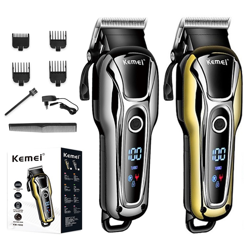 

Original hairdressing cordless professional hair clipper for men electric beard hair trimmer haircut machine fade lithium Ion
