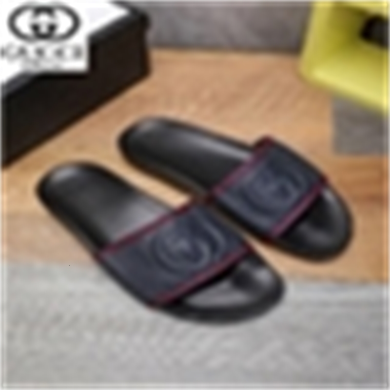 

sandals designer luxury men sandals slippers slides sneakers loafers 6nt2, Black