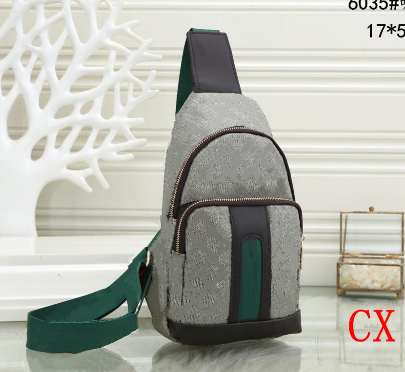 

High quality handmade fashion men sling chest bags cross body messenger outdoor women waist bag pack hot sell should, Black 1