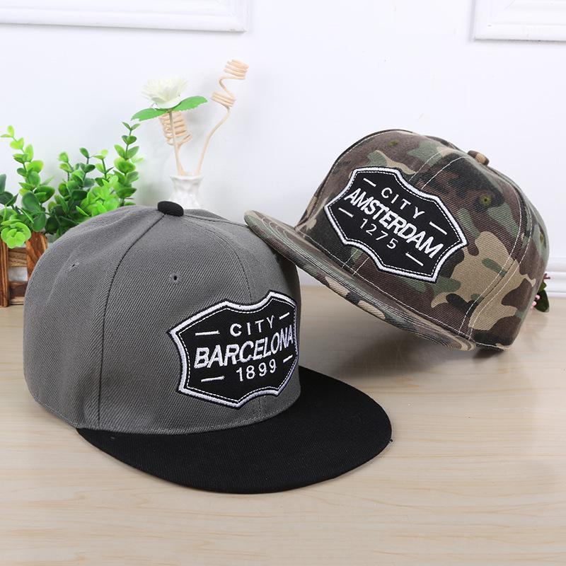 

Ball Caps 2021 Camouflage Cap Fashion Outdoor Hip Hop Baseball 100%cotton Flat Hat 20102702, Grey