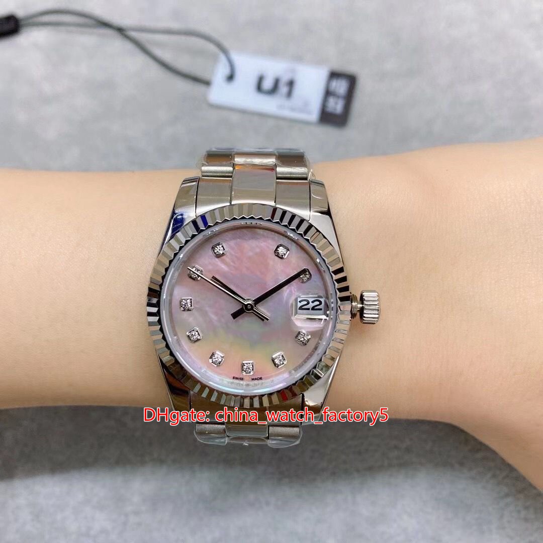 

U1 Factory Top Quality Watches 20 Style Ladies 31mm 278274 278273 Datejust President Asia 2813 Movement Mechanical Automatic Watch Women&#03, Slivery;brown