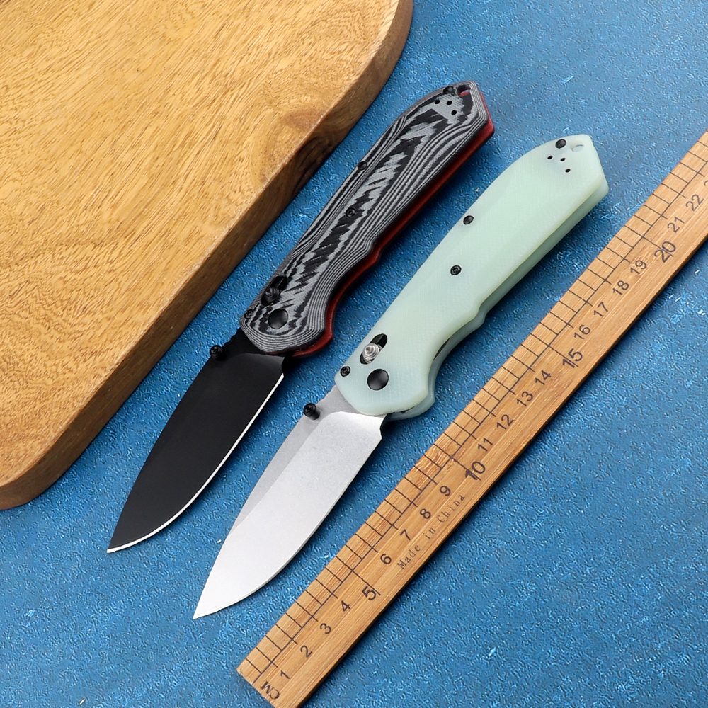 

Outdoor Pocket 560BK-1/560 M4 Blade G10 Folding Knife Camping Survival Hunting Kitchen EDC Tool