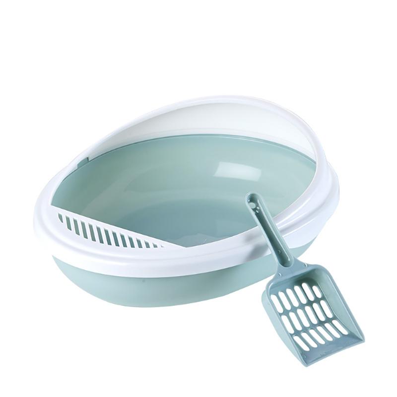 

Other Cat Supplies Pet Toilet Bedpan Anti Splash Cats Litter Box Dog Tray With Scoop Kitten Clean Home Plastic Sand