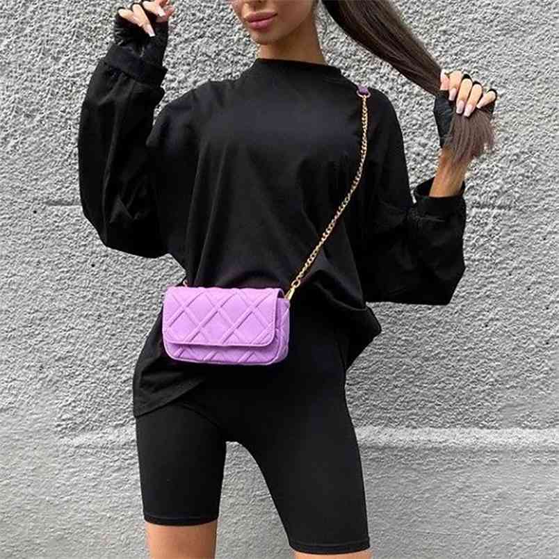 

Autumn Women Sets Round Neck Bat Sleeves Long Loose Casual Fashion Lady Tshirt Cotton Solid Color Tight Pants Tracksuit 210517, Brown