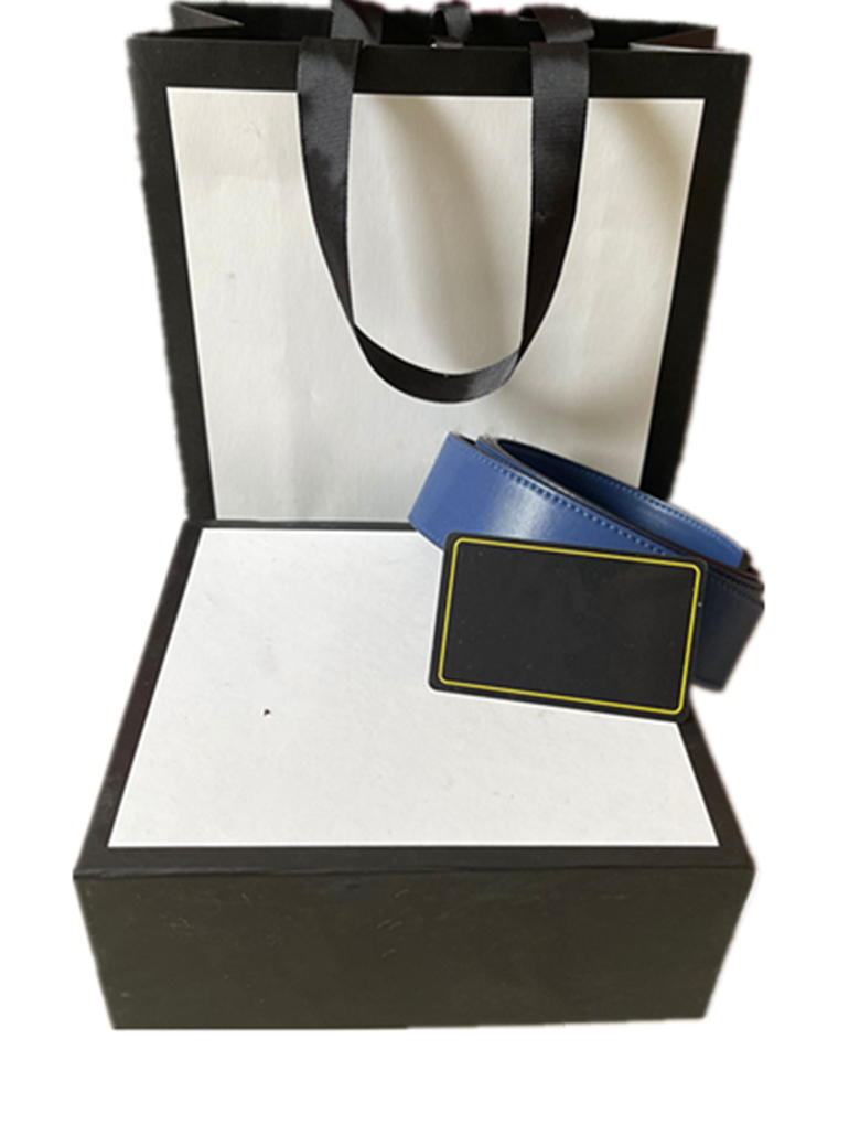 

3.8CM Genuine gold G buckle designer belt for men women leather trousers casual belt in 7 colors with box size 105 G