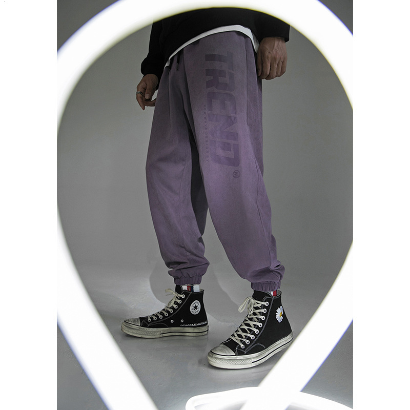 

men's pants calÃ§a harem com letras para corrida, calÃ§as esportivas masculinas casuais, estampadas, escuras da moda, viagem, pokl, Black