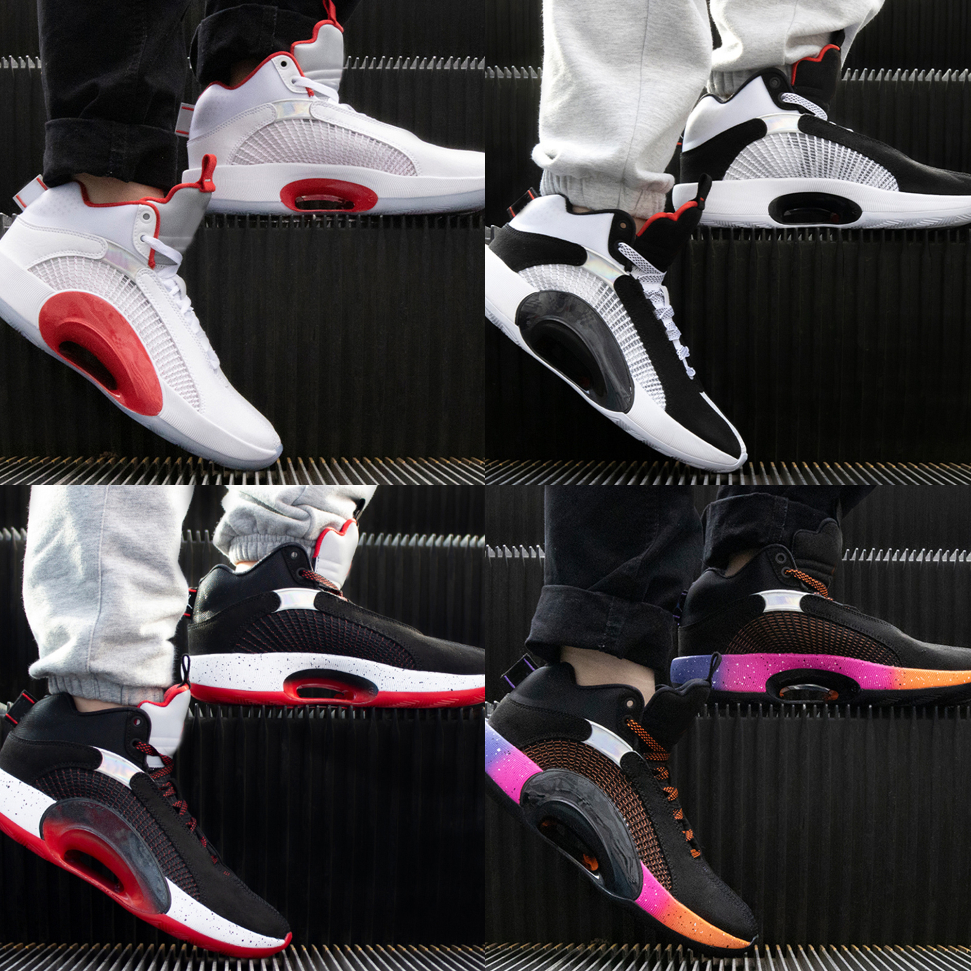 

Jumpmen Basketball Shoes 35 Sunset Bayou Boys DNA Dynasties Base Grey Sisterhood 35s Center Of Gravity Mens Womens Sneakers trainers US5.5-11, Gifts