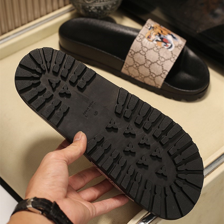 

sandal for men 2021 trending summer outdoor leisure non-slip beach luxury sandal high quality soft sole dual-purpose sandal, #04