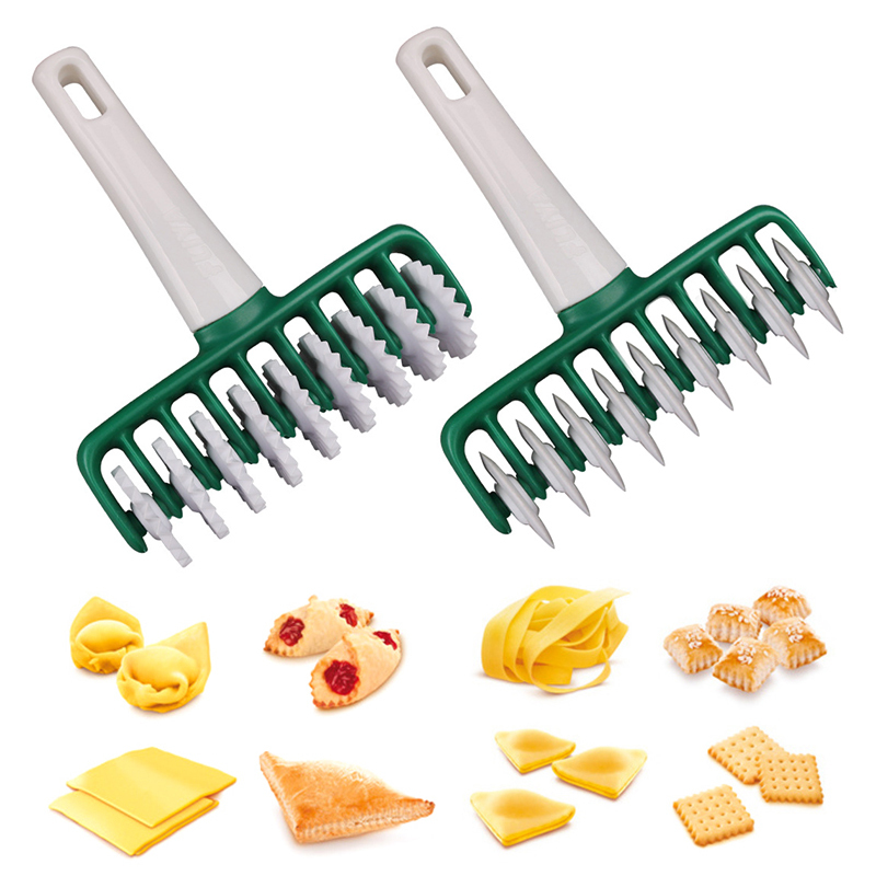 1pc coupe-nouilles multi-fonction rouleau Dockers coupe-pâte manuel en plastique couteau pâtes instantanées nouilles fabricant outil de cuisine