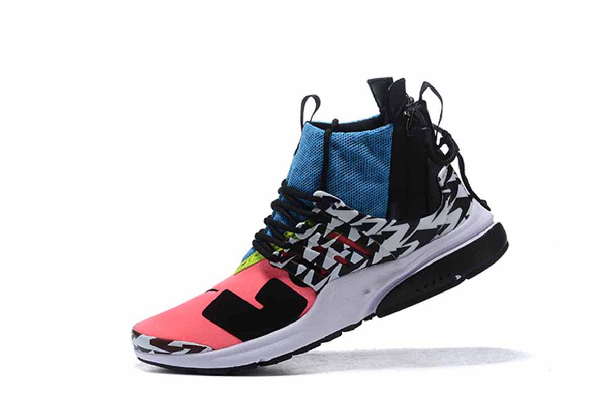 

2020 New Best Presto High-quality Acronym Air MID Black Hot Lava slippers for men Training Sneakers sports shoes size -11