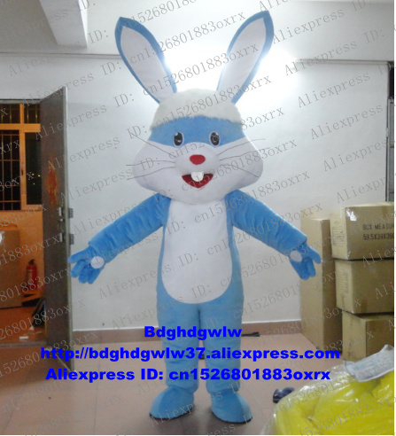 

Mascot Costumes Blue Easter Bunny Osterhase Rabbit Hare Mascot Costume Adult Cartoon Character Floor Show Competitive Products zx1265, Default color
