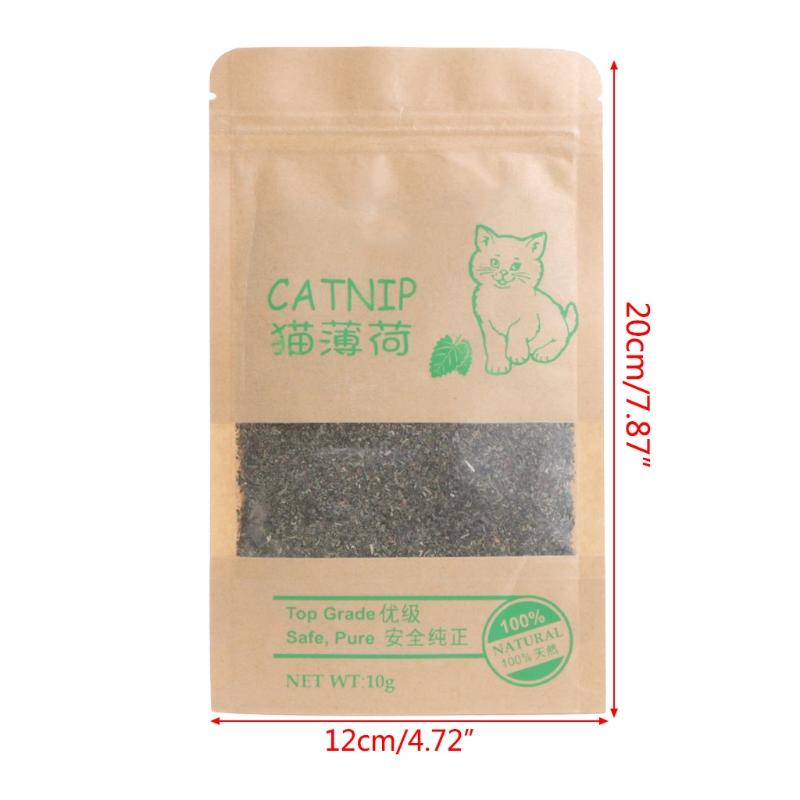 

10g Natural Catnip Premium Organic Cat Kitten Flavor Funny Toys Treats W0YC