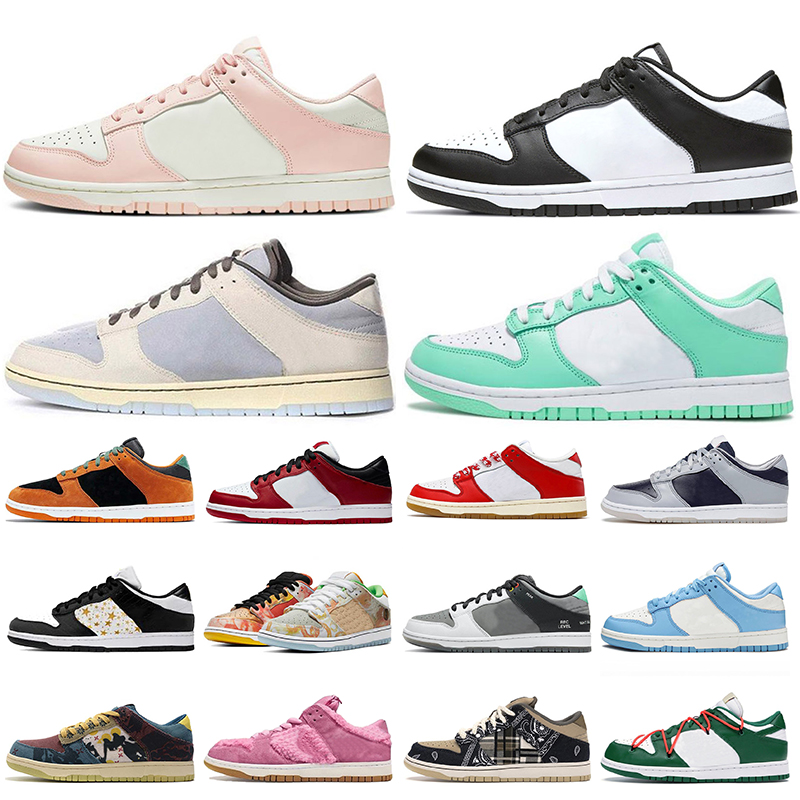 

2021 Chunky Dunky Men Women Running Shoes Low Authentic Sneakers Green Glow SB Dunk Black White Frame Skate x Habibi Chicago Street Hawker Mens Womens Sports Trainers, #a4 coast 36-45