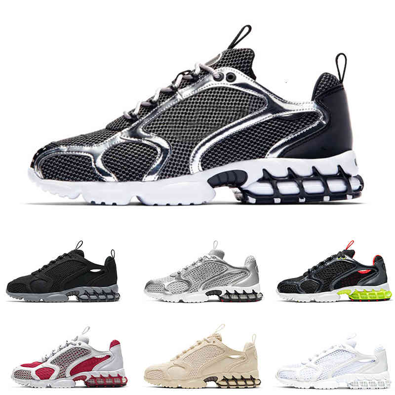 

Shoes Classic Spiridon Caged 2 for men Pure Platinum Metallic Silver Triple White Black Grey womens discount, Shipping