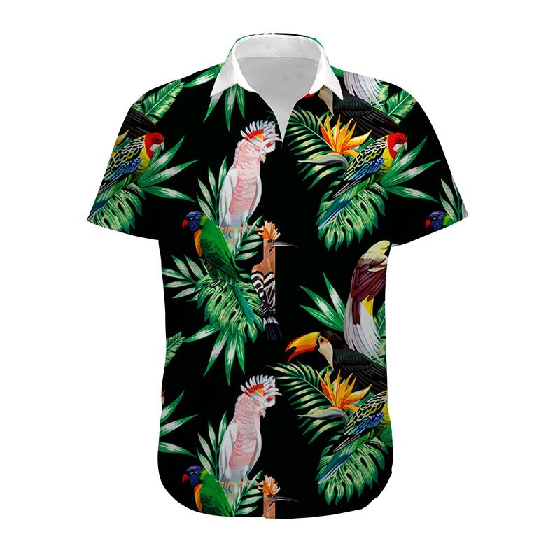 

Men's Casual Shirts Jumeast Men Women 3D Oversized Female Cartoon Streetwear Creative Fish Ink Painting Short Sleeve T Shirt Hawaii Tops Tee, 07
