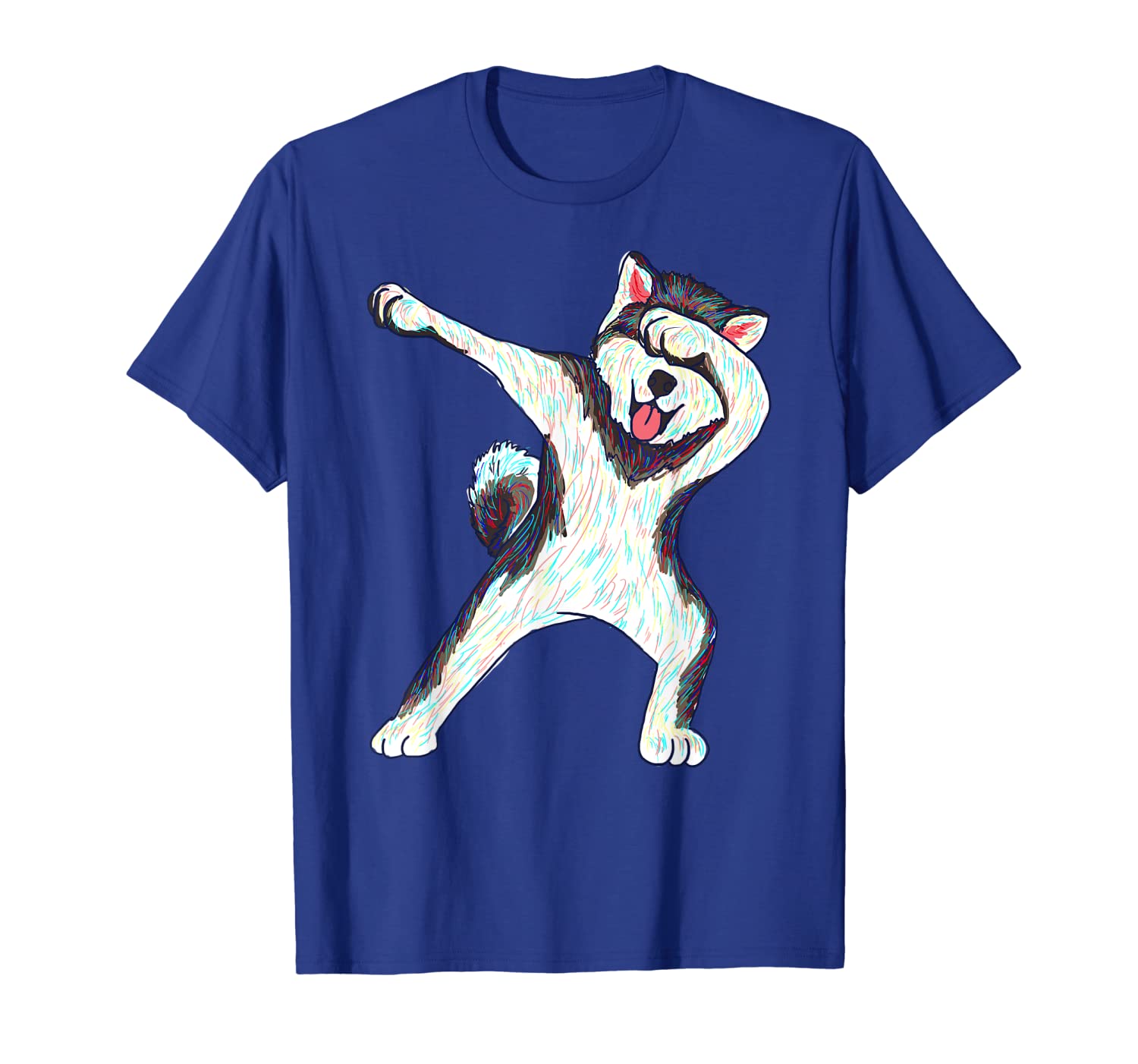 

Cute Dabbing Akita Dog T-shirt Funny Dab Dance Pet Gift, White;black