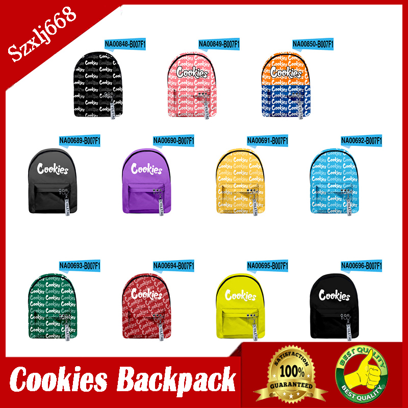 

C-okies Bag Backpack shoulder pack Cookie Teenager Boys Girls School Bags Women Men Oxford Waterproof Streetwear Travel Bags