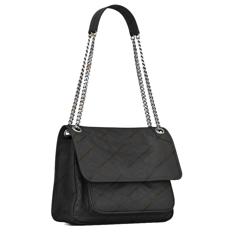 

Women Tote Bag Handbag Purse Box oil wax Leather shoulder messenger cross body Bags 28cm