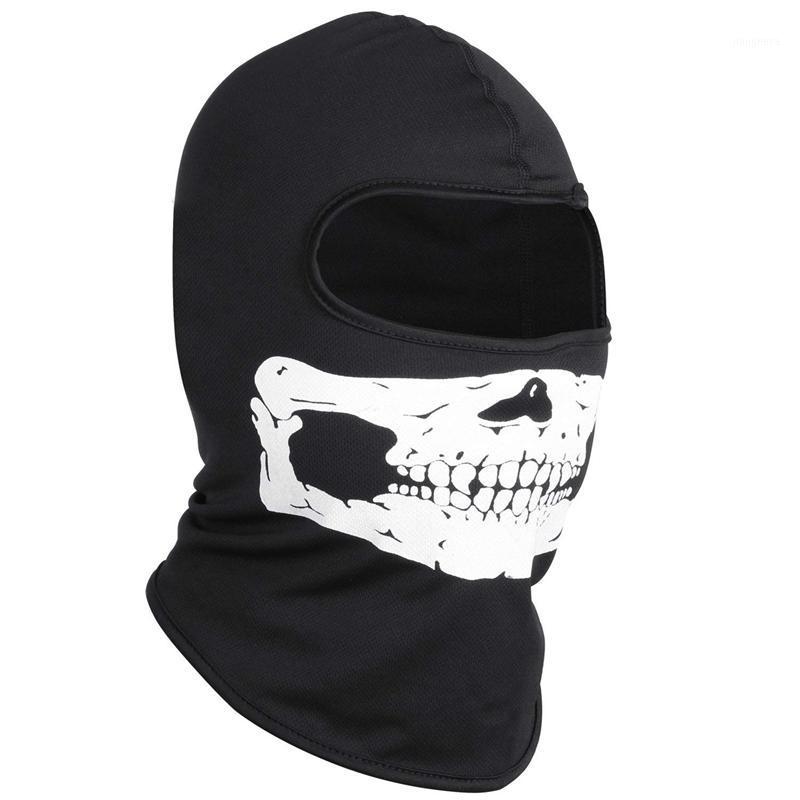 

Skull Balaclava For Skiing Motorbike Sports Costumes Cycling Caps & Masks, Black