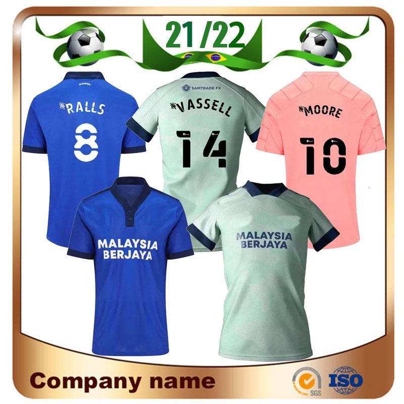 

21 22 City Home Blue Soccer Jerseys 2021 MORRISON RALLS GLATZEL MURPHY Maillots De Foot shirt MOORE VASSELL TOMLIN football uniforms, Away