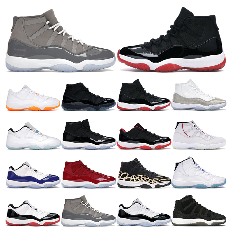 

basketball shoes 11s mens women Bred 25th Anniversary cool grey Citrus Concord Gamma Heiress Black sports sneakers trainers, 16