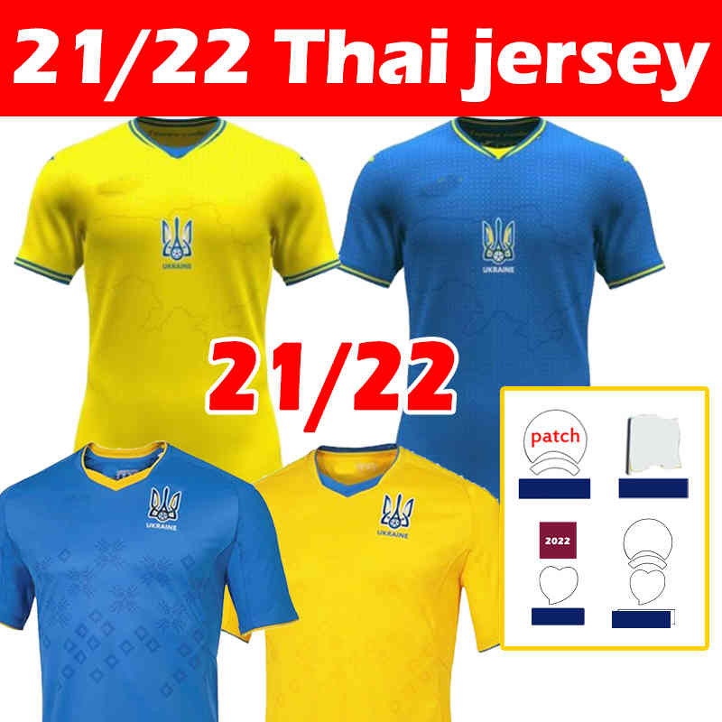 

Top2021 2022 Ukraine soccer jerseys 21 22 Vitaliy Mykolenko Oleksandr Zinchenko Ruslan Malinovskyi Viktor Tsygankov national team home YELLOW a, 21 22 away patch