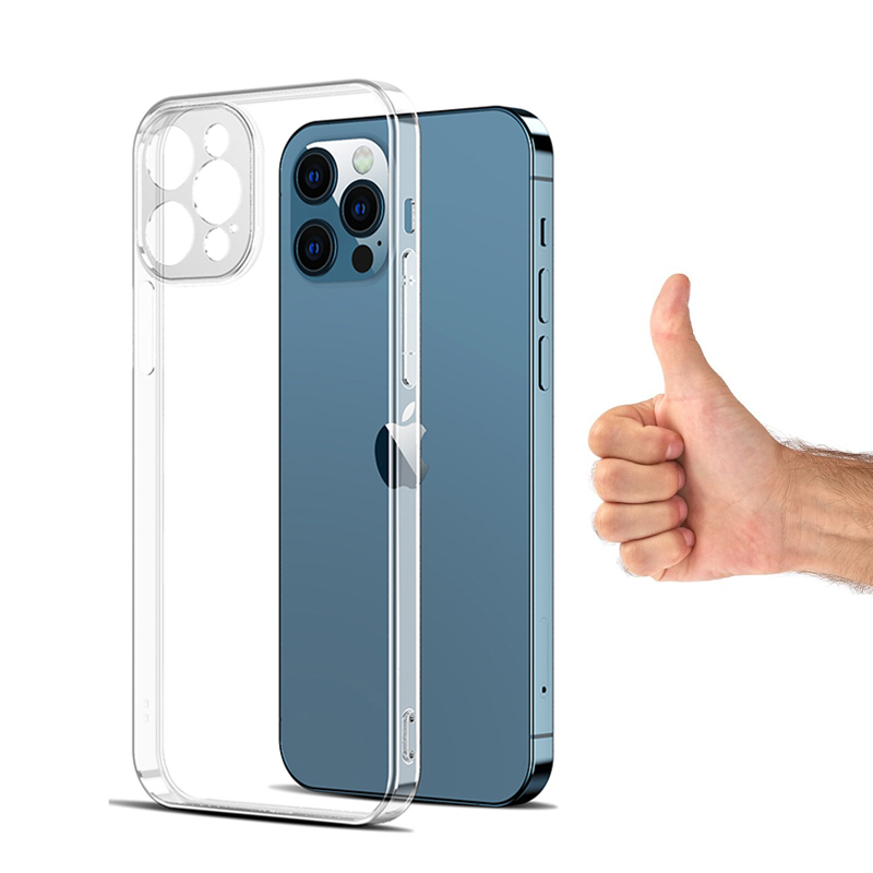 

Soft TPU Transparent Clear Phone Case Protect Cover Shockproof Cases For iPhone 13 11 12 pro max 7 8 X XS note10 S10