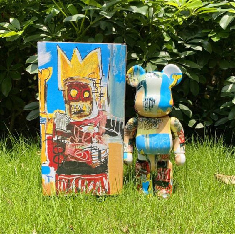 

HOT 400% 28CM Bearbrick The ABS The robot Fashion bear Chiaki figures Toy For Collectors Be@rbrick Art Work model decoration toys gift