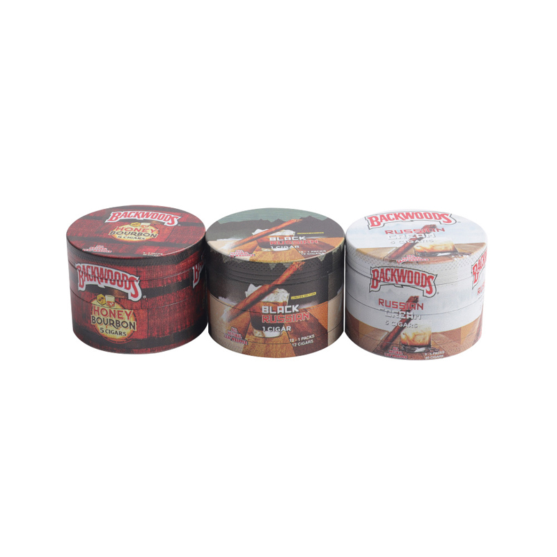 

Smoking Tobacco Grinder 4-layer Zinc Alloy Smoke Herb Grinders Pipe Accessories Black Cutter Dropshipping Rollying Tray