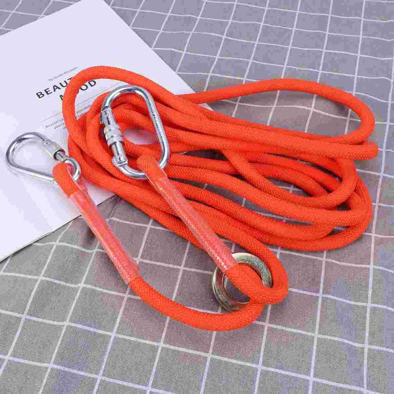 

Safety Belts & Accessories 5M Orange And Silver High Altitude Operation Outdoor Belt Zone Suspenders Dual Rope Climbing Anti