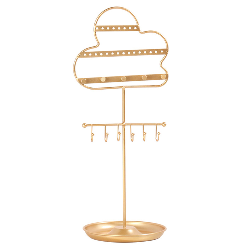 Jewelry Stand Holder Cloud Bird Jewelry Display Family Storage Organizer Earring Necklace Bracelet Hanging Storage Rack-image-689843762