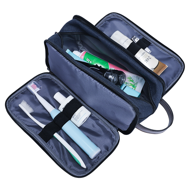 

Modoker Men Business Travel Luggage Organizer Wash Teenager Vacation Durable Pack College Students Fashion, Blue
