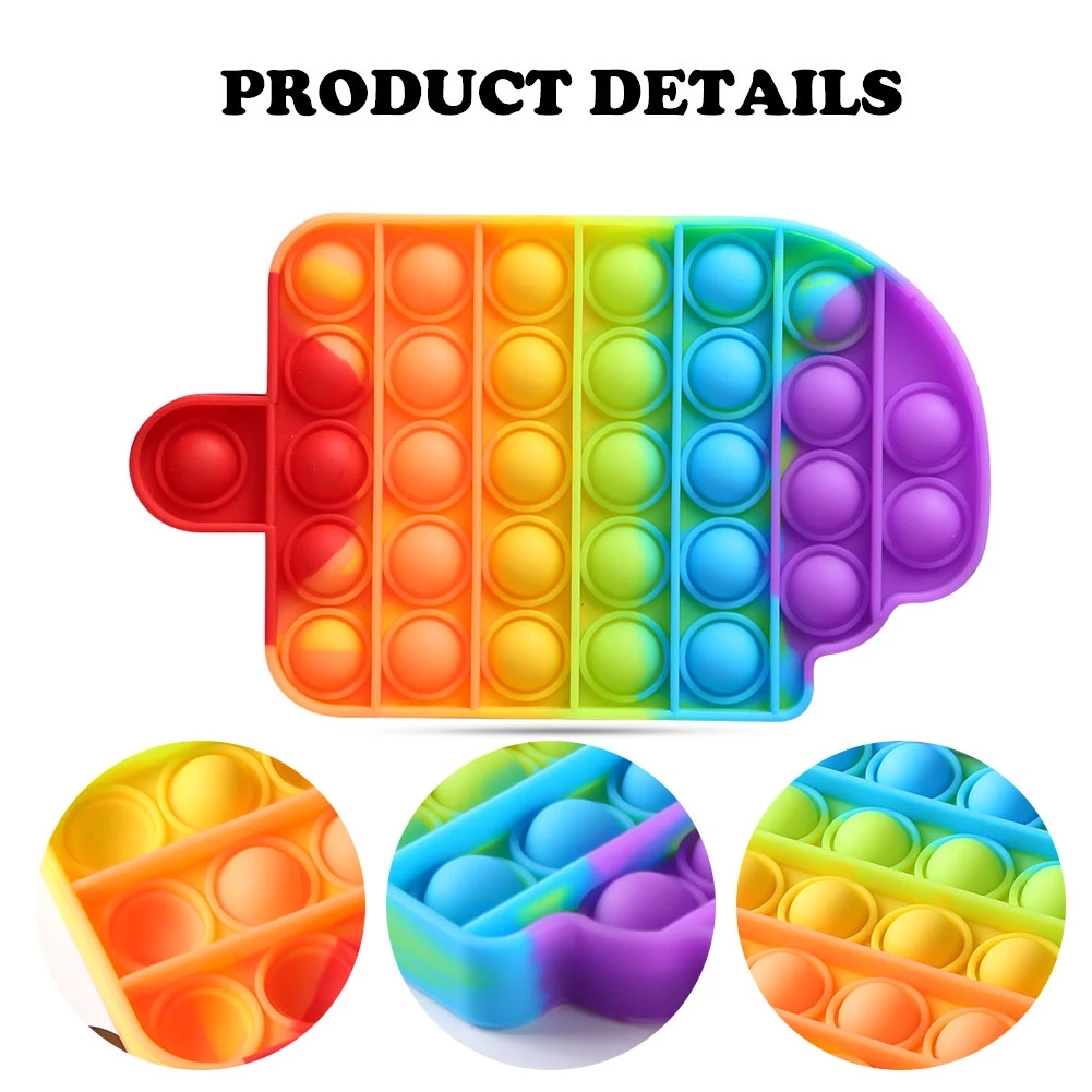 

Latest Fidget Toys Push It Bubble Antistress Toys Soft Anti-stress Sensory Gifts Reusable Squeeze Kids Desk Board Games DHL