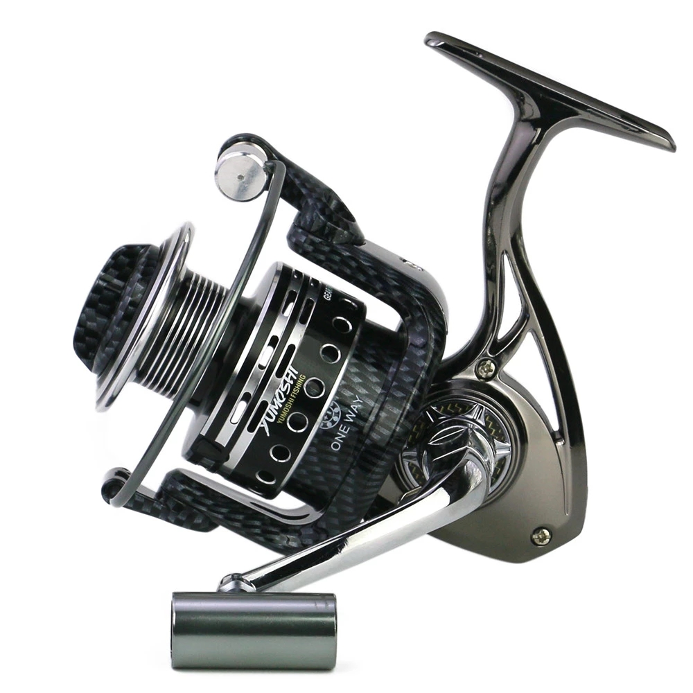 

Full Metal Fishing Spinning Reel 5.5:1 High Speed Gear Ratio Faster Line Retrieve 13+1 Shielded Stainless Steel Ball Bearings