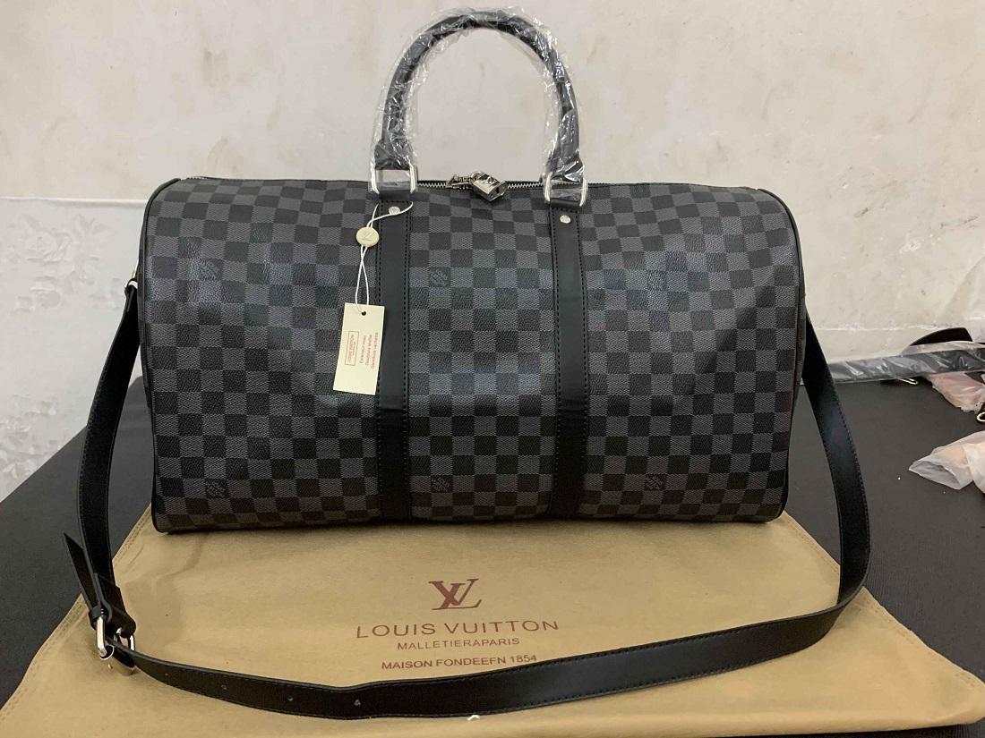

GGLVLouisVittonYSLVUTTON Luxury Men Female Travel Bags Women duffle Bag Designer Luggage Handbags Large Capacity Sport Bag 55CM With Lock M41414