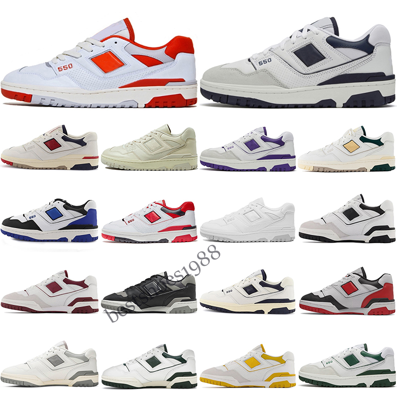 

New 550 BB550 B550 men women casual shoes fashion designer Syracuse UNC Varsity Gold Burgundy Shadow mens trainers sports sneakers, Color 18