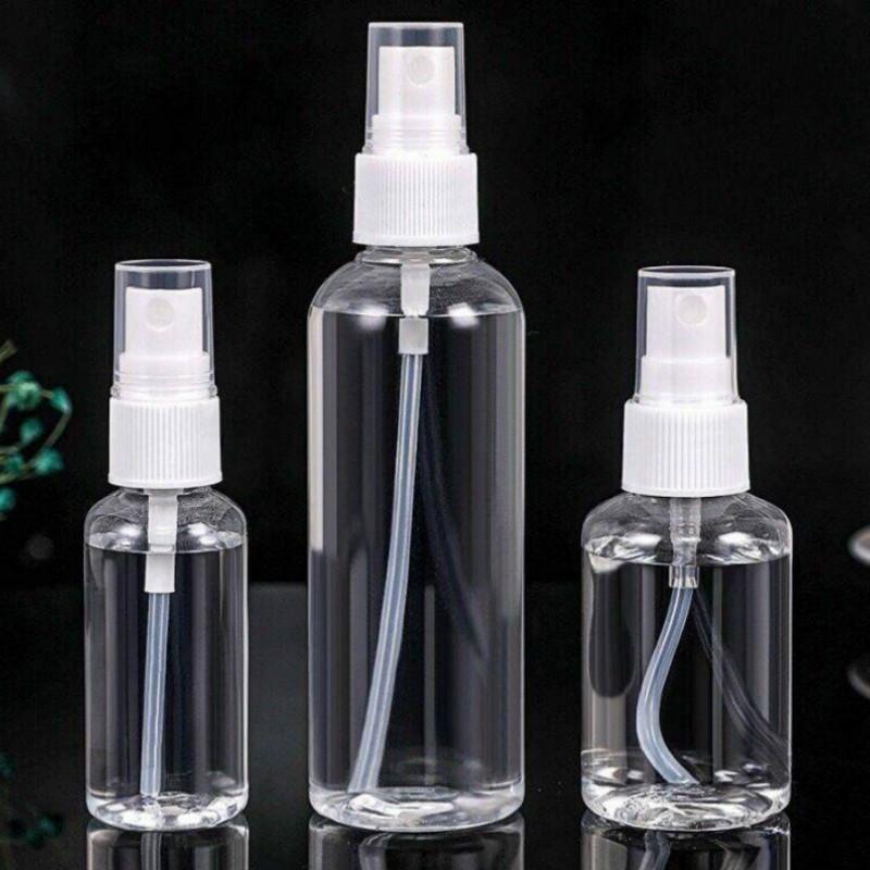 

30 50 75 100 ml plastic pet spray bottle skin care set package