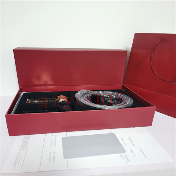 

2021 Luxury designer belts for men and women with two buckle belts gift box sizes 105-125cm, Black;brown