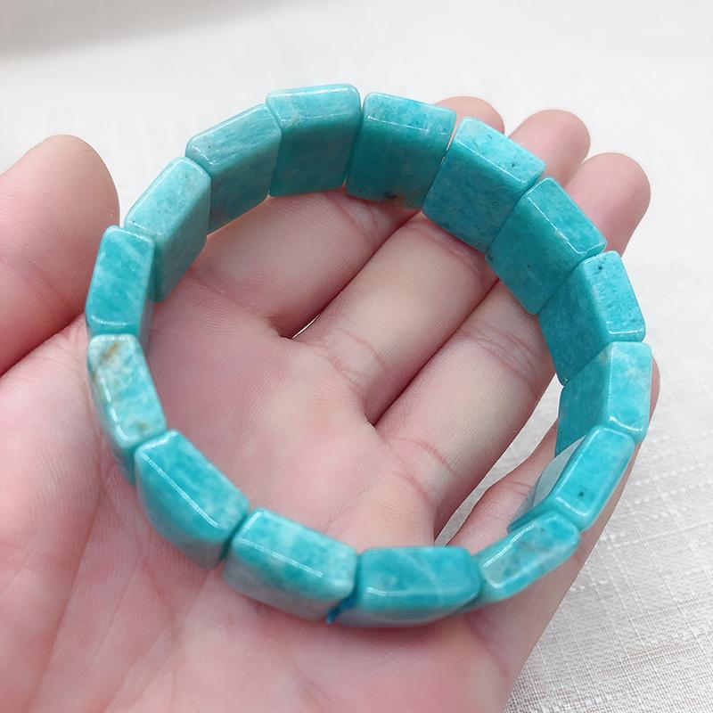 

Beaded, Strands Wholesale Tianhe Stone Blue Natural Crystal Bracelet Fresh Hand Row For Women Boys Gift Wrist Fashion Jewelry