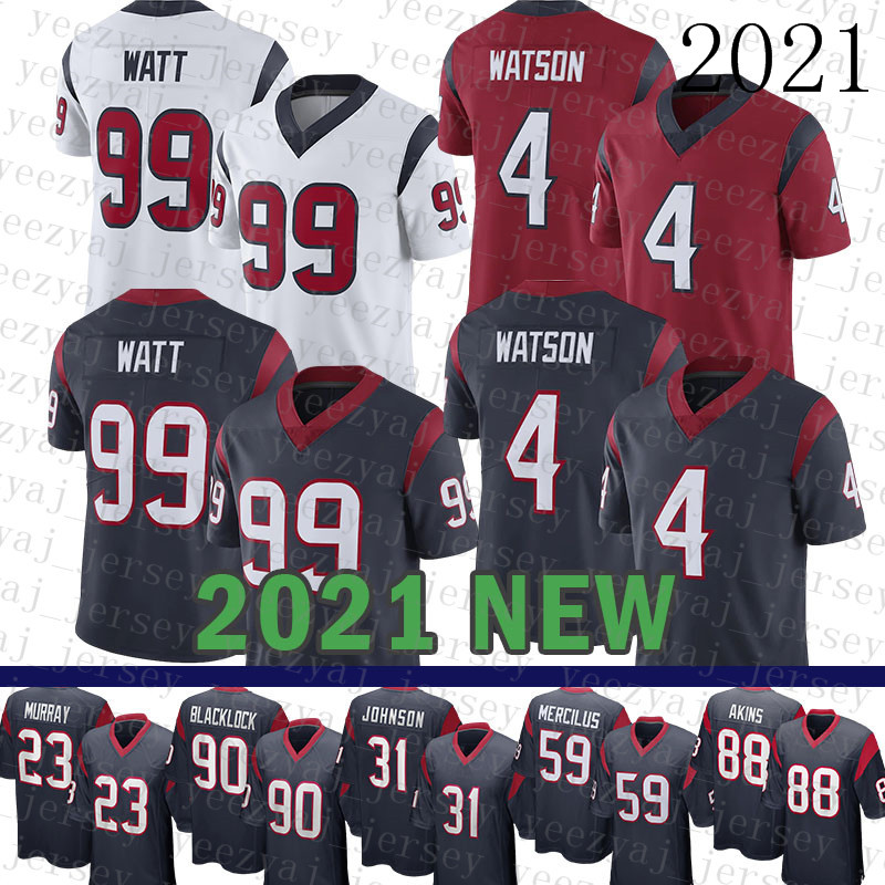 

cheap Houstons Mens Texan American Football Jersey 99 J.J. Watt 4 Deshaun Watson 23 Arian Foster 90 Jadeveon Clowney 2 Mark Ingram II 31 David Johnson Whitney Mercilus, Mens-dezhouren