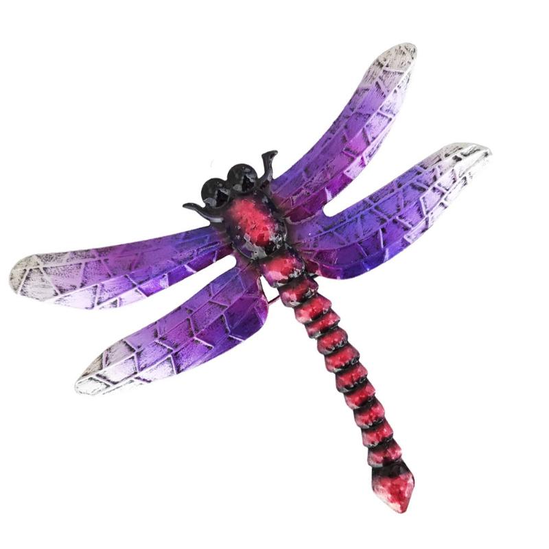

Garden Decorations Iron Hanging Decoration Dragonfly Household Wall Art Decor