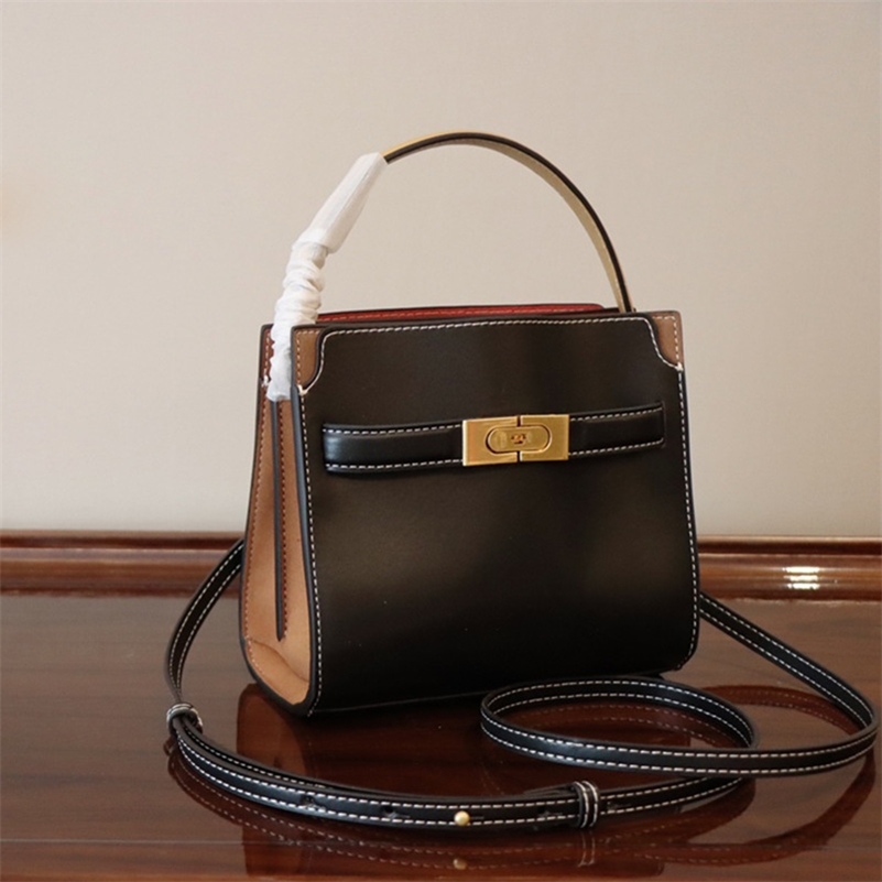 Sacs à main Burchs Designer Torys Femmes 2022 Sac Automne Hiver Simple Lee Double Portable Shopping Bandoulière à épaule 5C7E