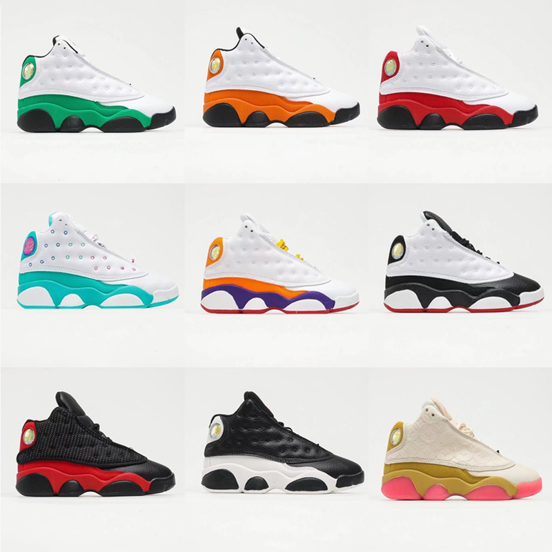 

Playground Little Child XIII 13s Starfish True Red Infants bred Flint Kids Basketball Shoes 13 Chicago Orange Lucky Green Reverse Toddlers He Got Game Sneakers, Color 3