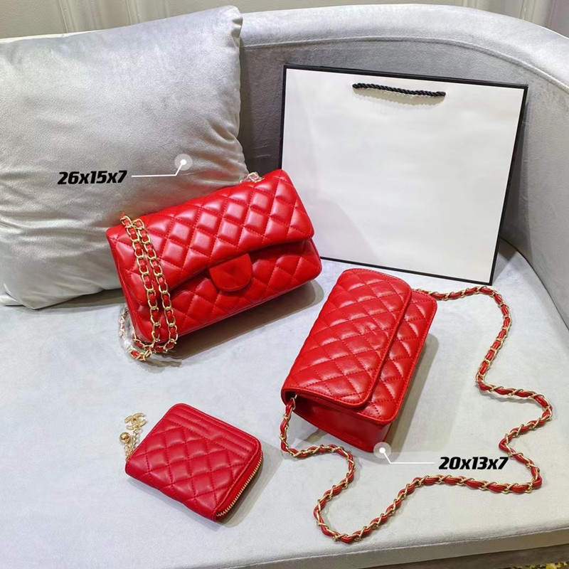 

Fashion combination high quality Lou vdeng women's bag retro luxury designer original leather messenger shoulder zipper portable beauty set (three in one set) SS, Split