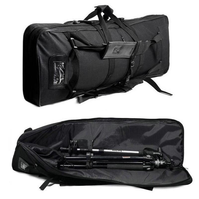 

Stuff Sacks Tactical Military Rifle Case Gun Carrier Backpack Square Carrying Bag Sgun Sniper AR-15 M4 AK Hunting Accessories, 80cm black