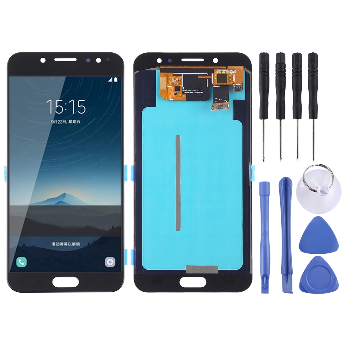 

LCD Screen and Digitizer Full Assembly for Galaxy C8 C710FDS C7100
