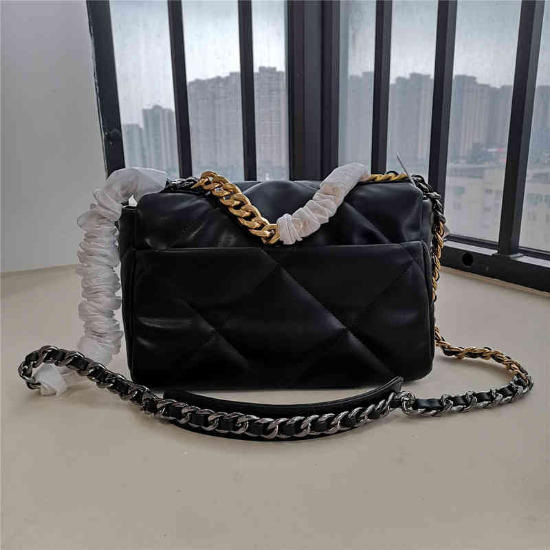 

Women Luxury Genuine Leather Fashion Shoulder Bag Brand Classic Designer Crossbody Purse Diamond Lattice Chain Flap 2021, Dark blue