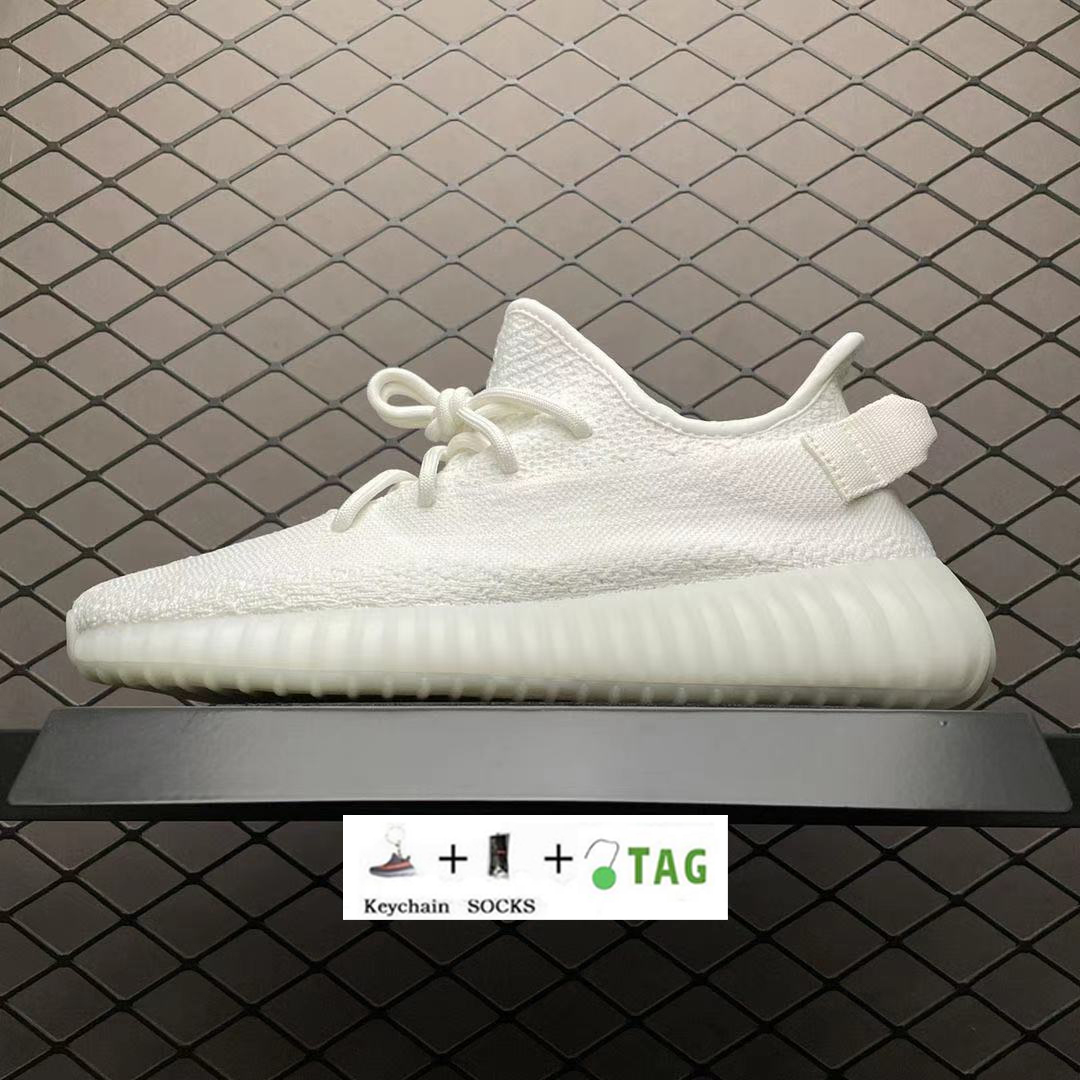 

New Running Shoes Kanye Men Women Cream Triple White Lundmark Oreo Sesame Israfil Sand Taupe Zebra Static Red Beluga 2.0 Core Black Reflective Sports Sneakers