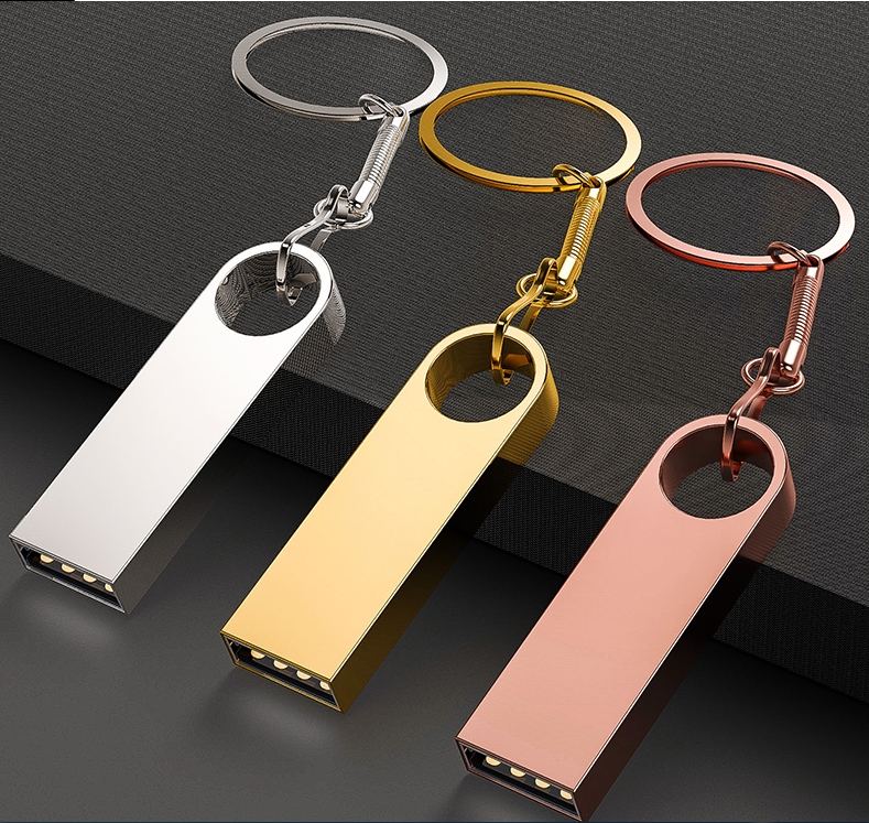 

Flash Disk USB 2.0 64G 128G 32G 16G 8G Metal drive for computer storage keychain with custom logo